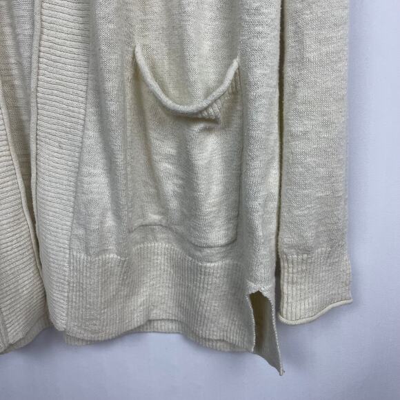 Madewell Bradley Cardigan Sweater‎ Sz XS Ivory Cream Slub Knit Style AI212 - Picture 12 of 14